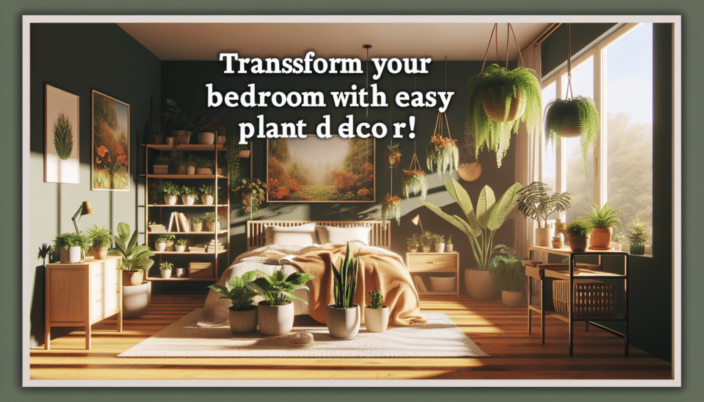 découvrez comment ajouter une touche de verdure à votre chambre grâce à nos conseils pratiques pour intégrer des plantes dans votre décoration. transformez votre espace en un havre de paix mêlant esthétique et bien-être.